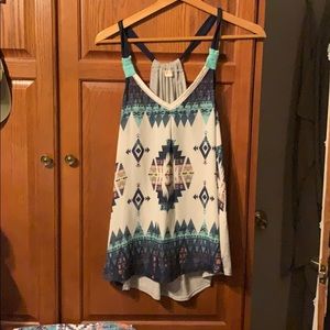 Adjustable back tank top